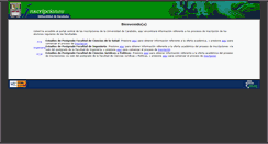 Desktop Screenshot of inscripcion.uc.edu.ve