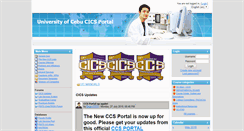 Desktop Screenshot of cics.uc.edu.ph